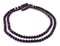 The Bead Chest Purple Round Druzy Agate Beads (6mm): Organic Gemstone Round Spherical Energy Stone Healing Power Crystal for Jewelry Bracelet Mala Necklace Making